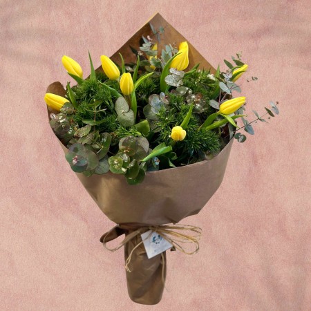 Yellow Tulip Bouquet